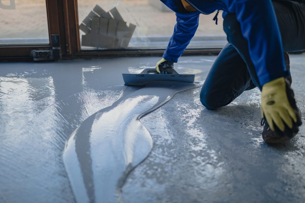 epoxy resin garage floor